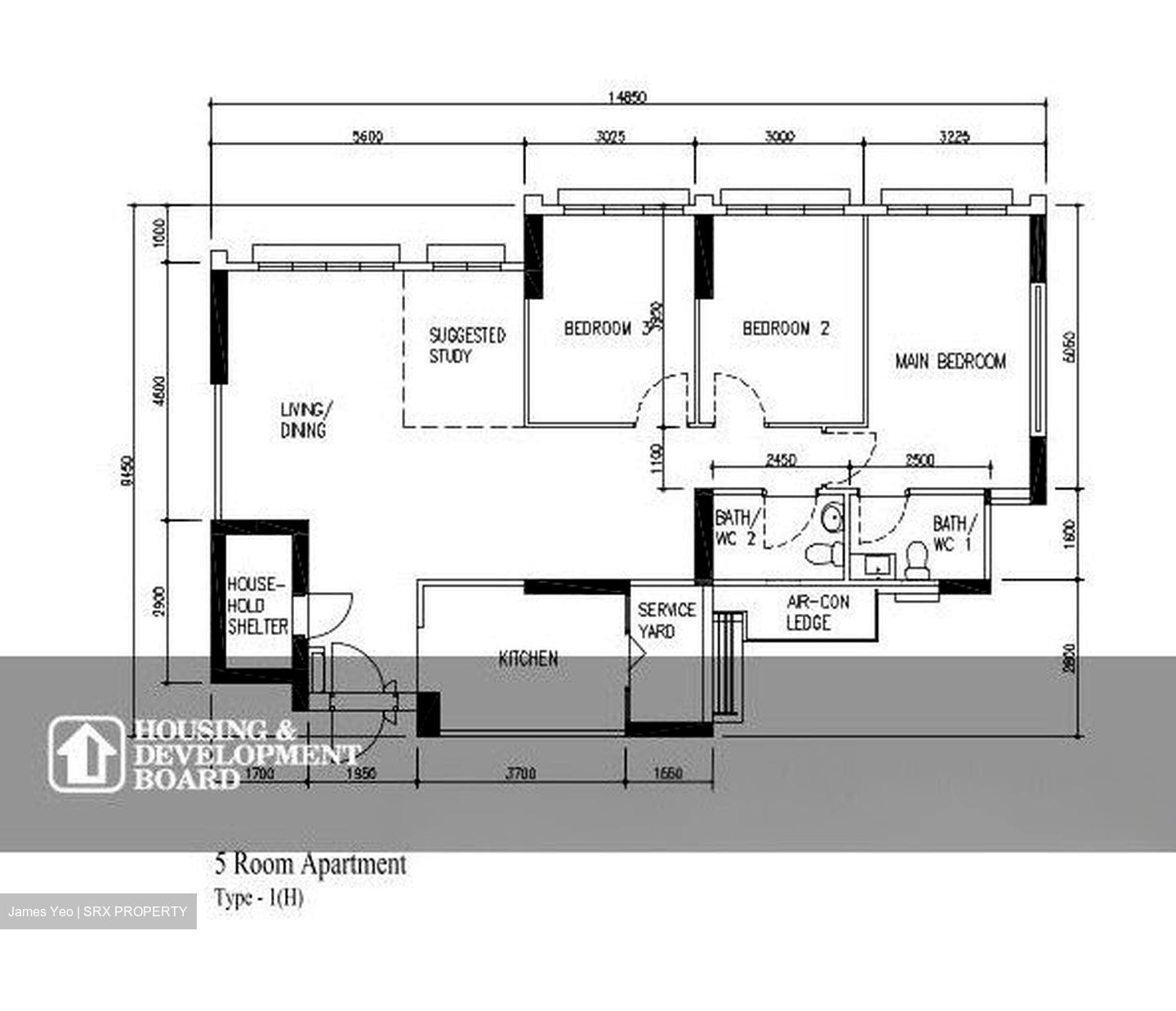 Blk 512C Oleander Breeze @ Yishun (Yishun), HDB 5 Rooms #586822741